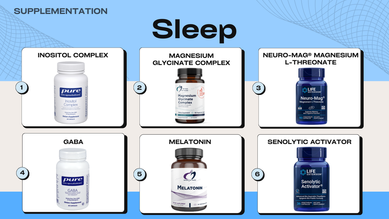 Supplements for Sleep Health