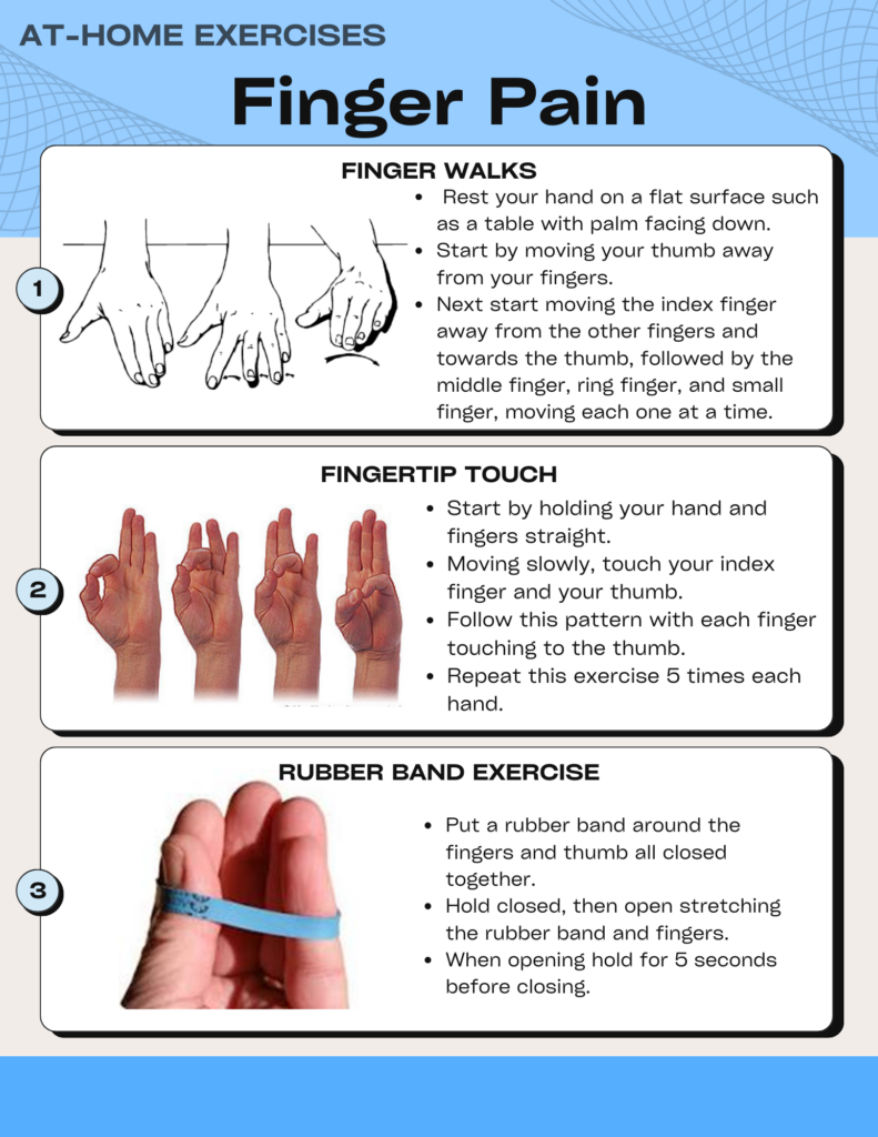 At Home Exercises: Finger Pain