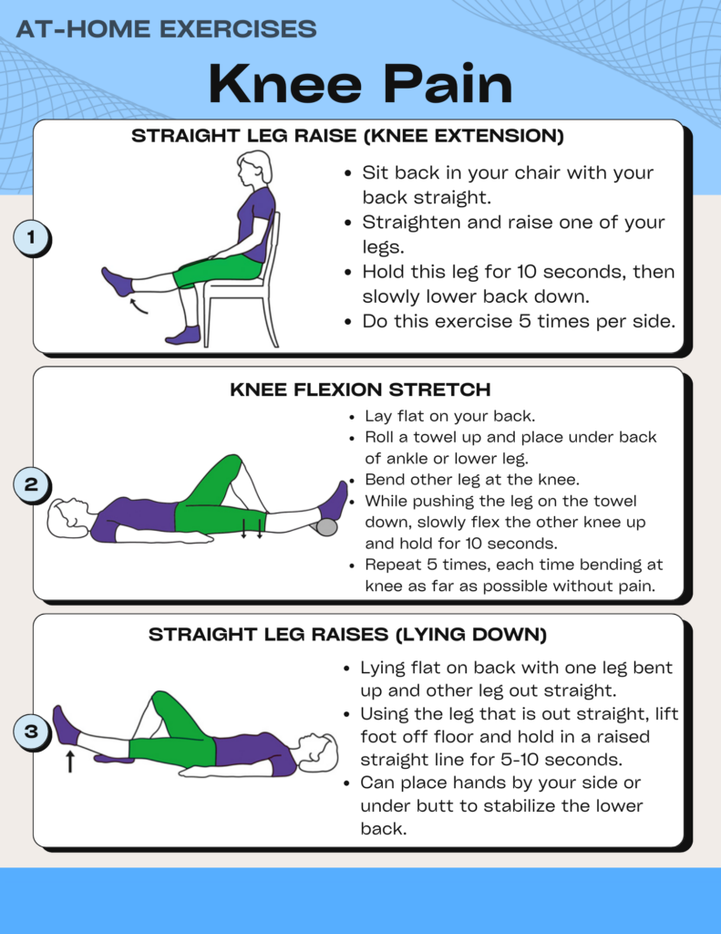 At Home Exercises: Knee Pain Relief