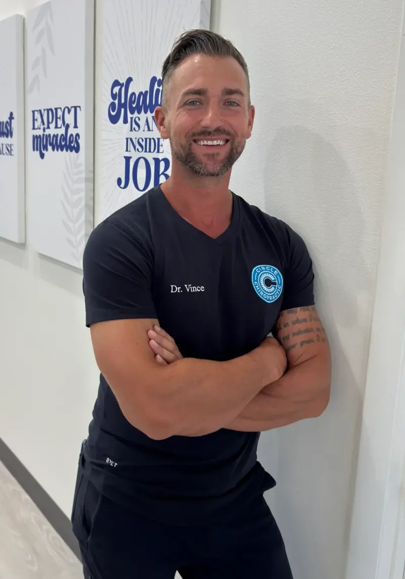 Dr. Vince Bertolini, chiropractor at Circle Chiropractic