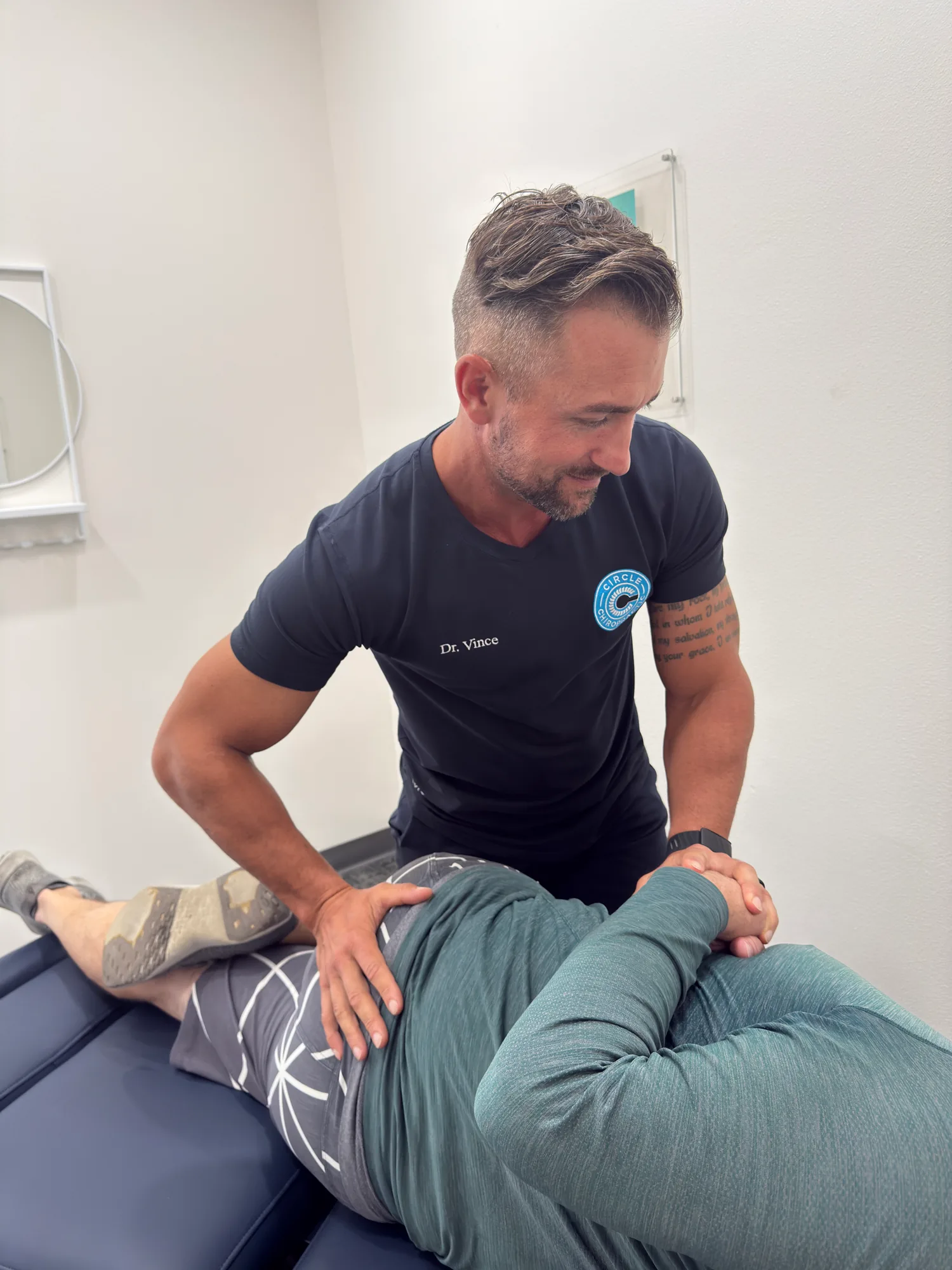 Gentle, hands-on chiropractic care at Circle Chiropractic Wellen Park