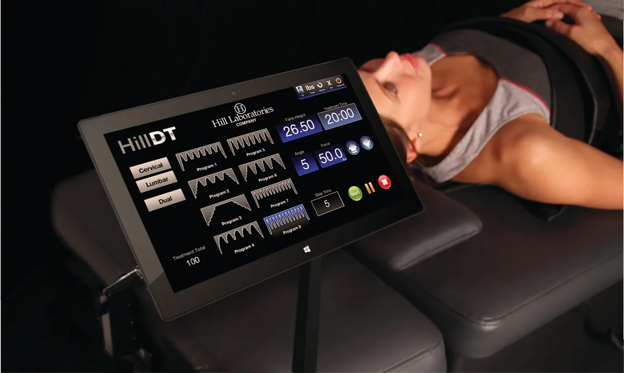 Spinal decompression table at Circle Chiropractic