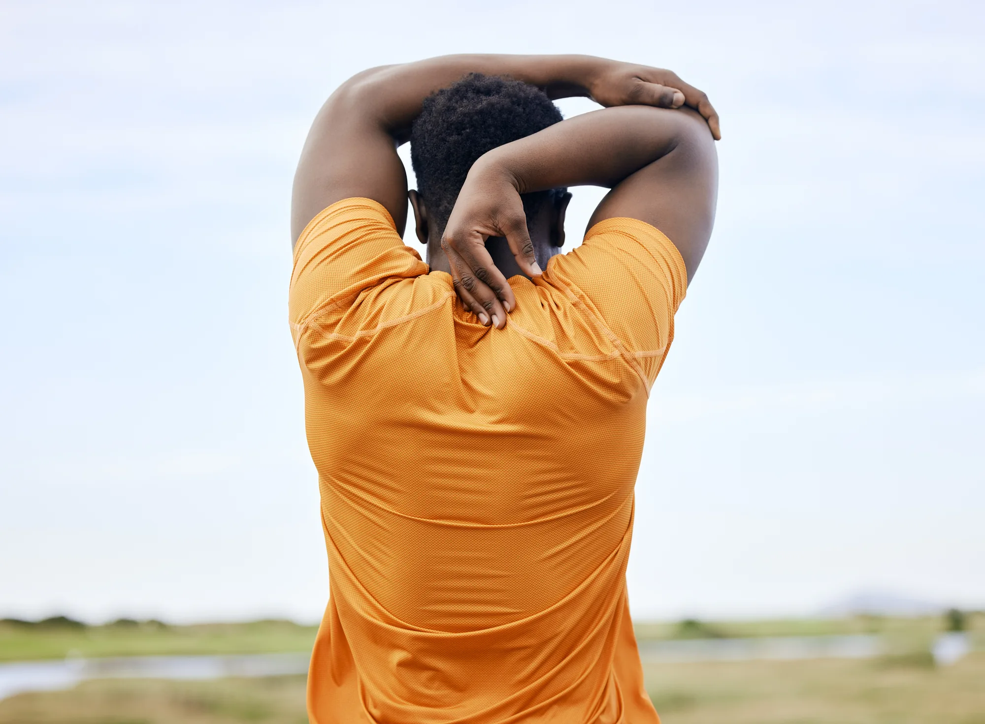 A relaxing shoulder massage easing muscle tension