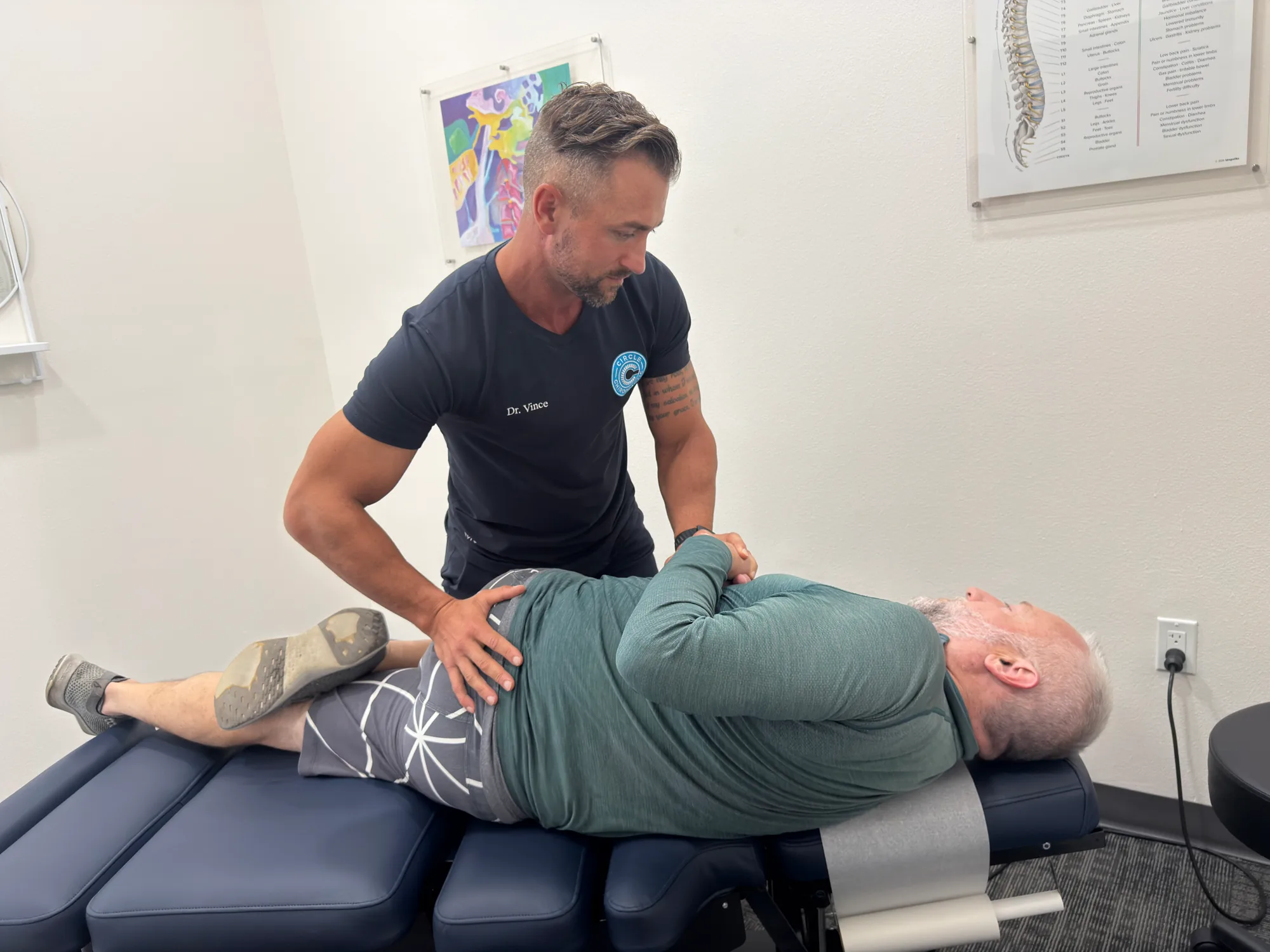 Chiropractic care at Circle Chiropractic Lakewood Ranch