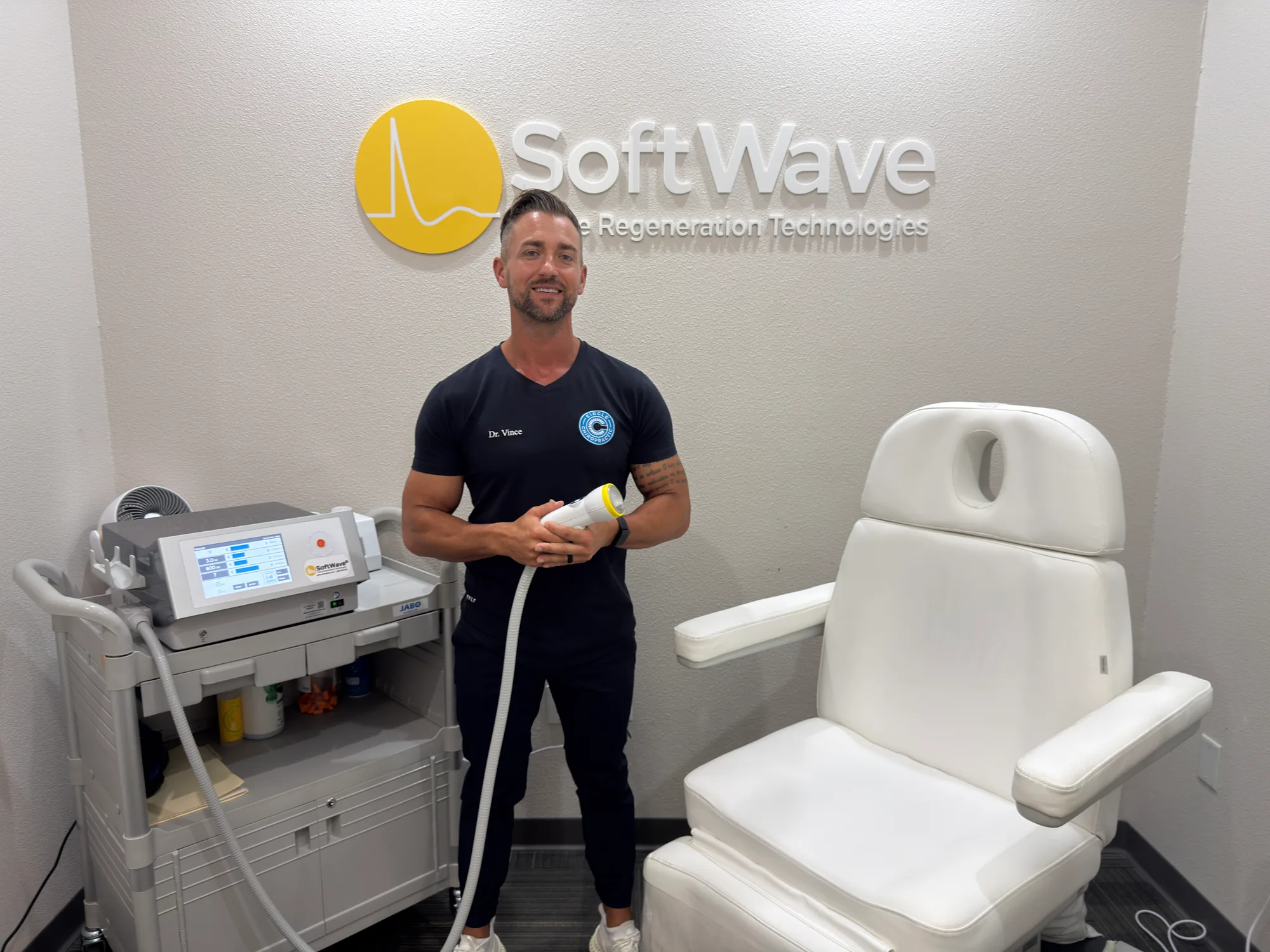 SoftWave TRT treatment at Circle Chiropractic