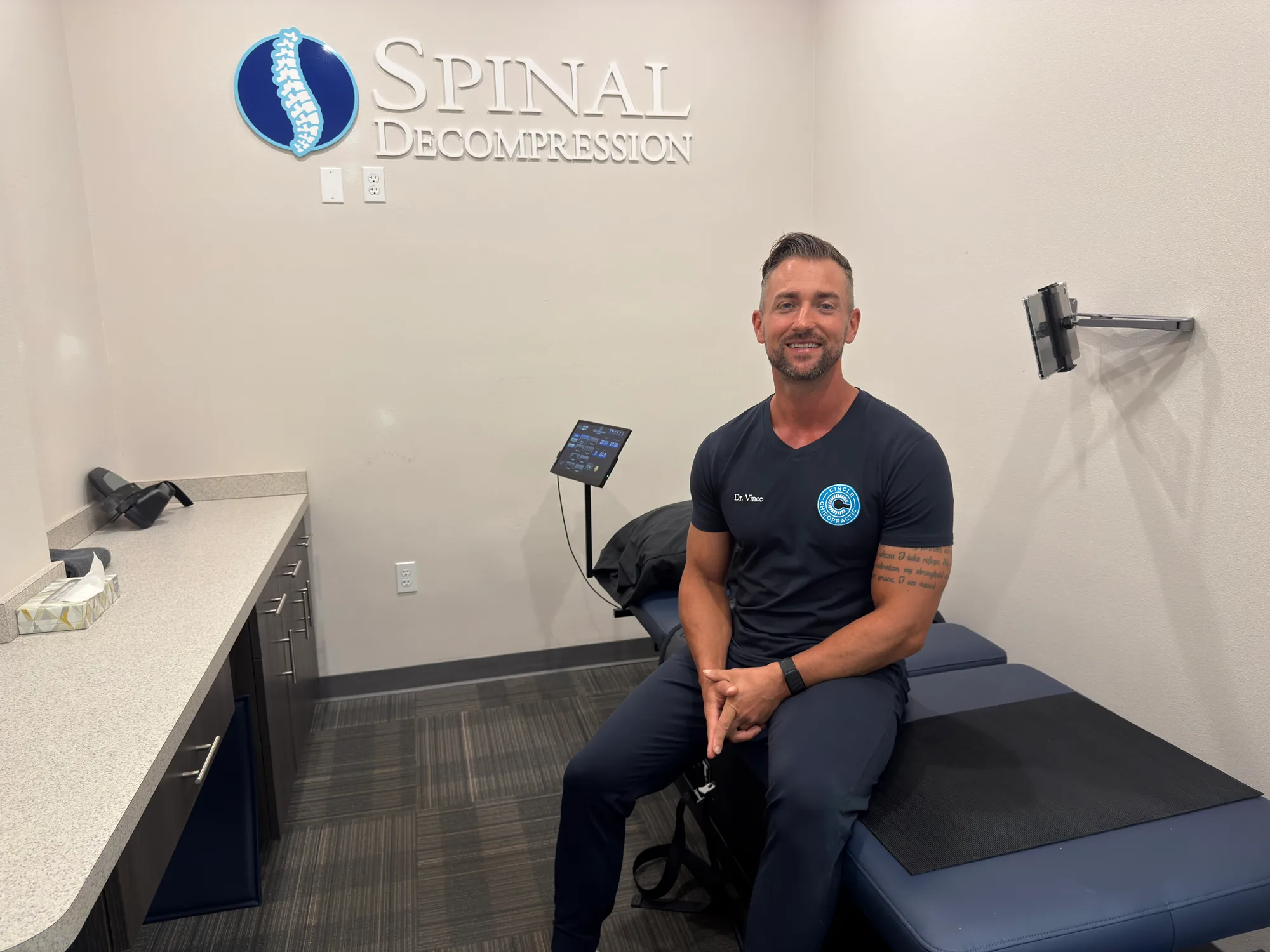 Dr. Vince at Circle Chiropractic Lakewood Ranch